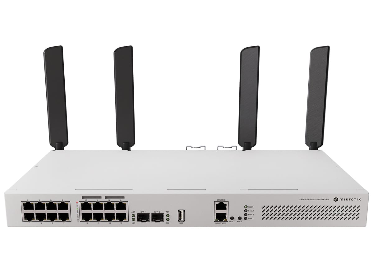 MikroTik Cloud Router Switch 16 Port with 8 PoE 150W 2SFP+ WiFi 6