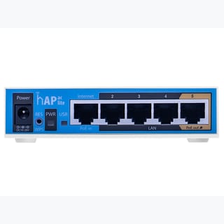 MikroTik hAP ac Lite 5 Port Ethernet 750Mbps WiFi 5 Router