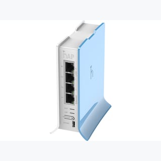 MikroTik hAP Lite Tower 4 Port Ethernet 300Mbps WiFi 4 Router