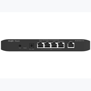 Reyee 5 Port Gigabit 2 WAN 4 PoE 54W 100 User Cloud Router