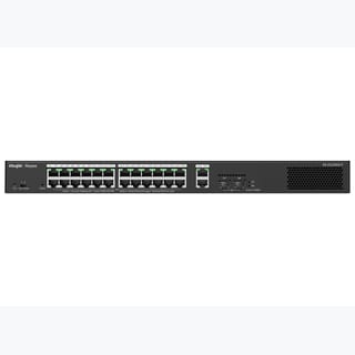 Reyee 26 Port Gigabit with 24 PoE 370W 2SFP Smart Managed Switch
