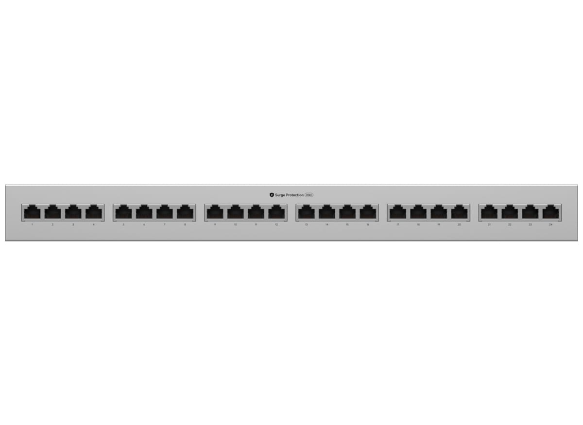 Ubiquiti UniFi 10Gbps PoE++ 24 Port Surge Protector