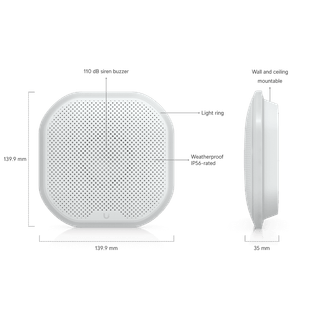 Ubiquiti UniFi SuperLink 110dB Siren