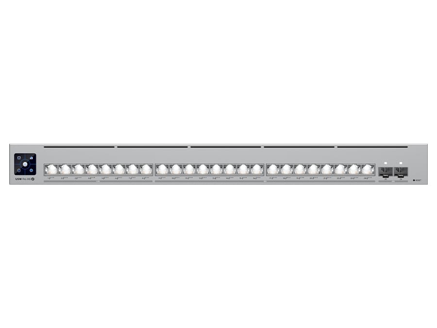 Ubiquiti UniFi Pro XG Switch 16 x 10Gbps 8 x 2.5Gbps PoE+++ 2SFP28 720W