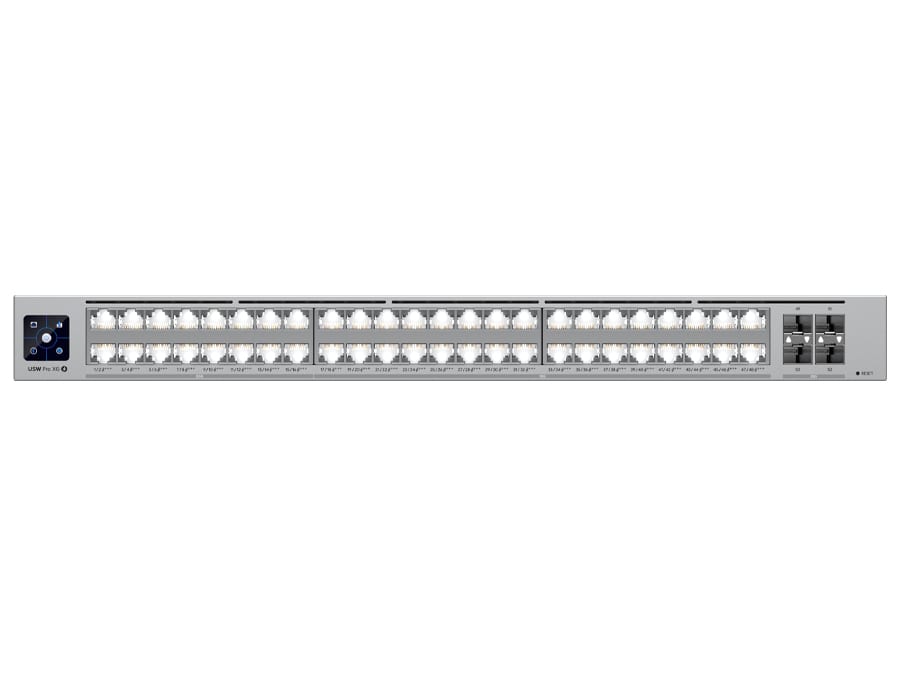 Ubiquiti UniFi Pro XG Switch 32 x 10Gbps 16 x 2.5Gbps PoE+++ 2SFP28 1080W