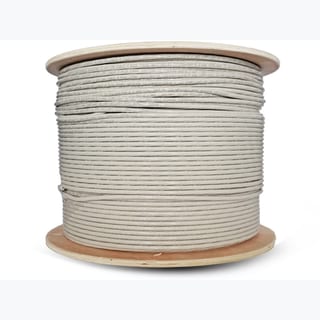 Linkbasic 500m Drum Cat6 Solid Grey UTP Cable