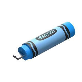 USB3:  128GB CRAYOLA - BLUE