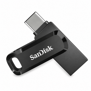 USB3:  128GB ULTRA DUAL SWIVEL - BK