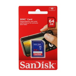 SD CL10:  64GB