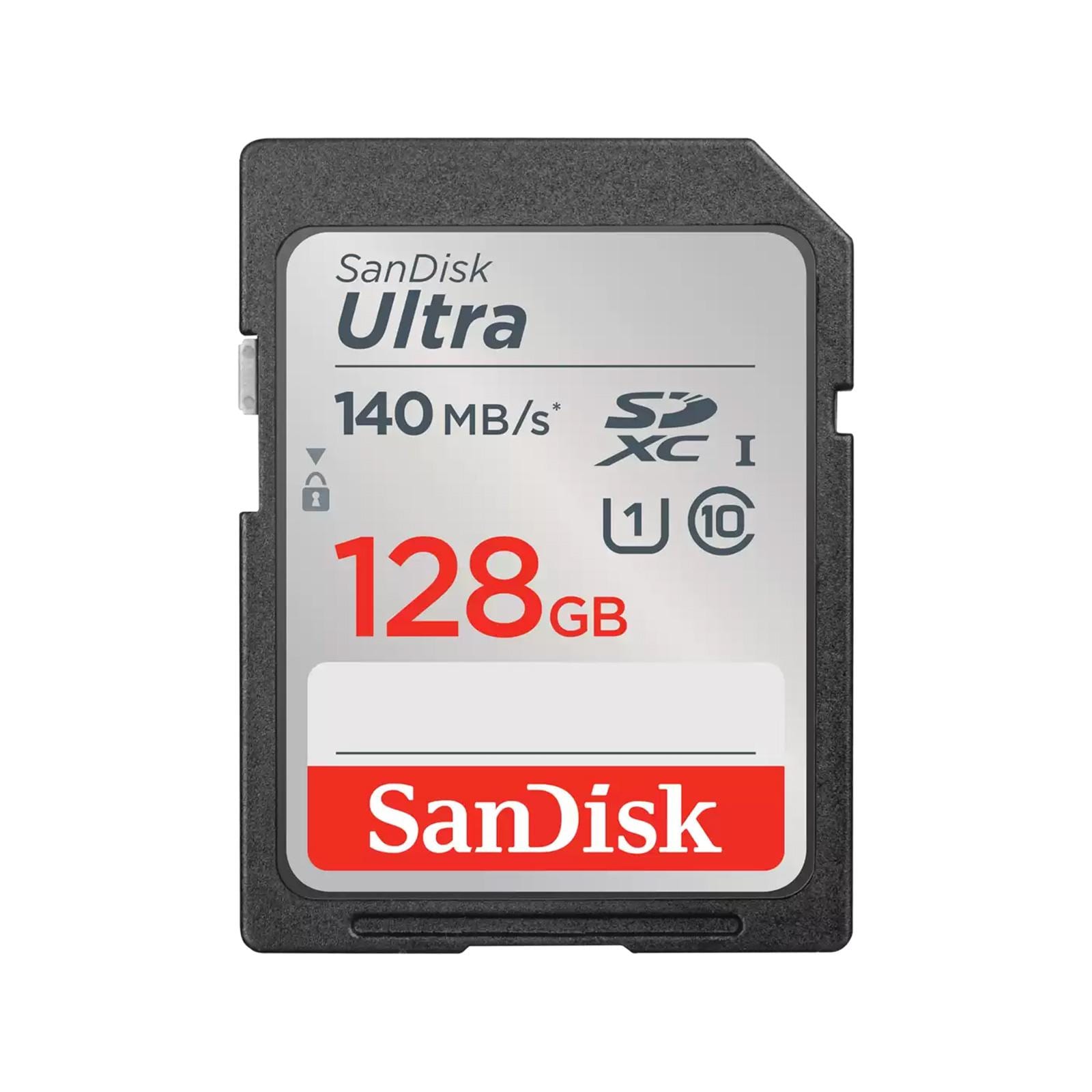 SD CL10: 128GB SDXC ULTRA 4K