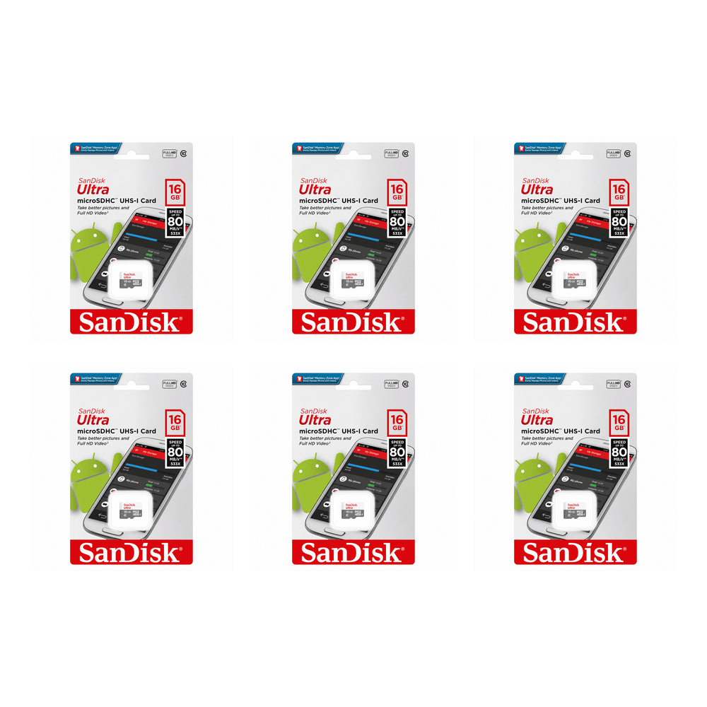 MSD CL10: 16GB (PACK OF 6)