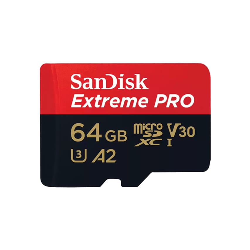 SANDISK EXTREME PRO 64GB 4K VIDEO MICROS