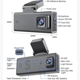 4G CAR DASH CAMERA