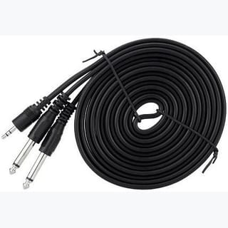 AUD 3.5MM (M) TO 2 X 6.5MM (M) 1.5M