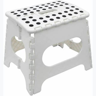 STEPPING STOOL - WHITE