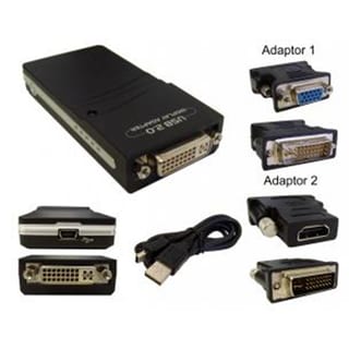 USB2.0 TO HDMI/VGA/DVI