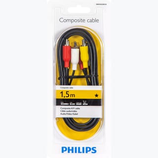 3RCA (M) TO 3RCA (M)   1.5M