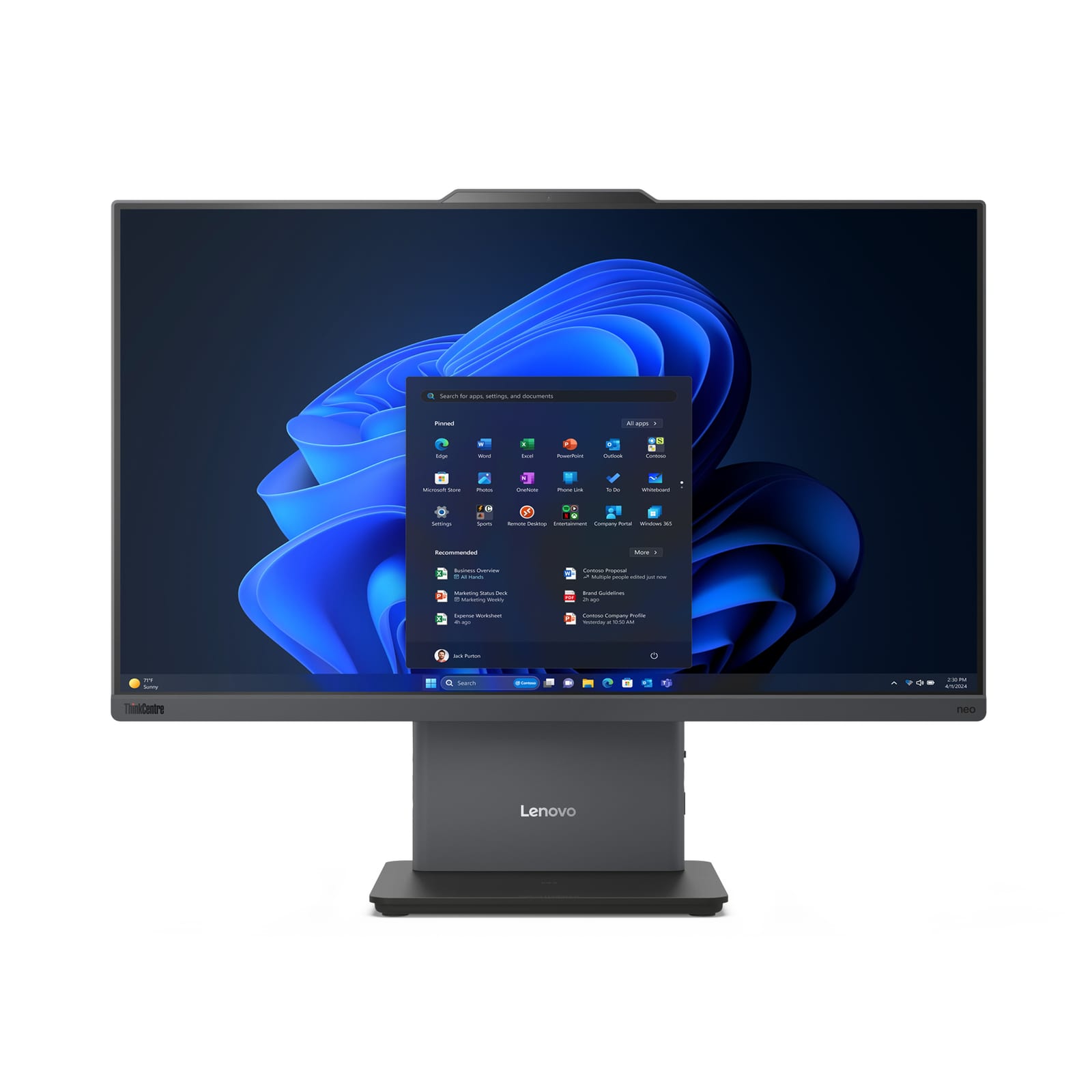 Lenovo Neo 50a-24 G5 CORE 5 23.8in Desktop PC