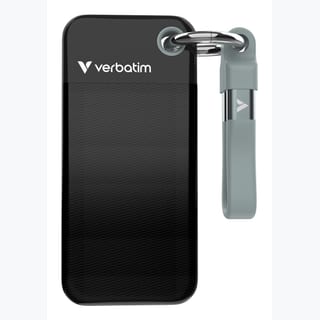 Verbatim  Pocket SSD USB 3.2 Gen 2 2Tb Black Grey