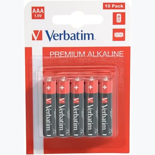 Verbatim AAA Alkaline Battery (10x 4PK)