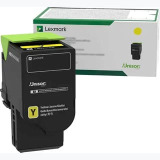 Lexmark CS632 CX635 Yellow Return Programme 11.7K Toner Cartridge