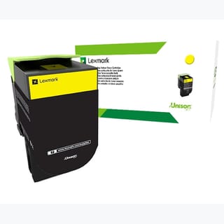 Lexmark 808Sce Yellow Cartridge