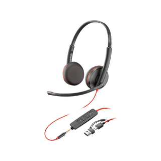 Poly Blackwire 3225 Stereo USB-C Headset Headset