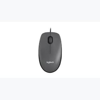 Logitech M100 Corded USB Mouse Grey