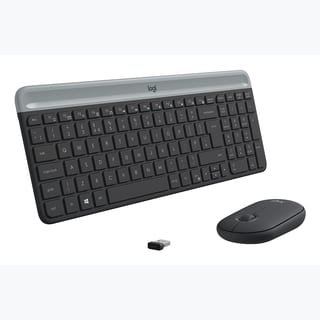 Logitech MK470 Slim Wireless Mouse & Keyboard Combo - Graphite