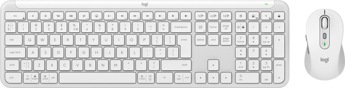 Logitech Signature Slim Combo MK950 - Off White