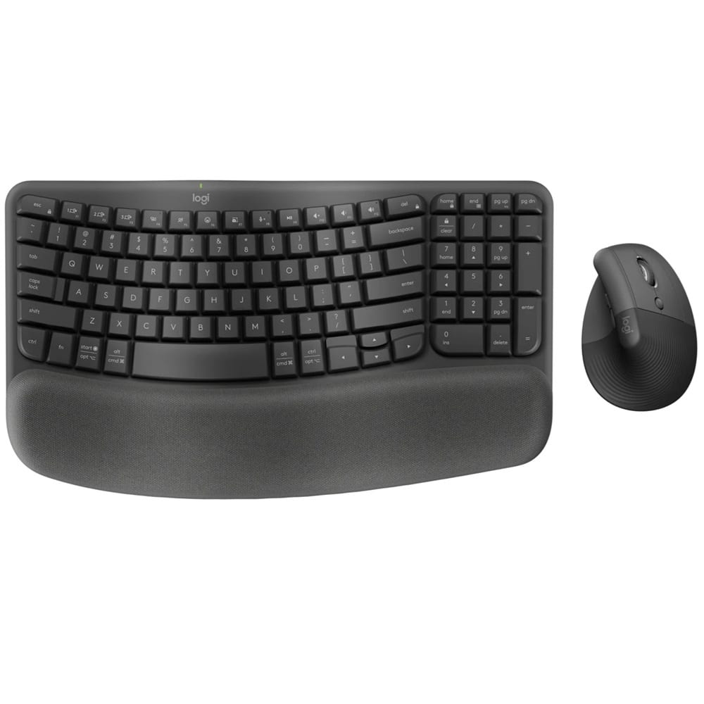 Logitech Wave Keys and Lift Combo
