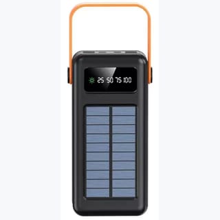 40000MAH SOLAR POWERBANK - BLK