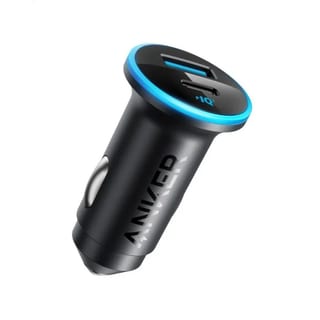 Anker 2 Port 52.5W PD Car Charger Black