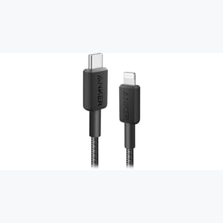 Anker 322 Type MFI Braided Cable 1.8m Black