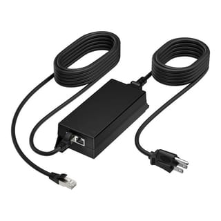 HP Poly POE ++ 65W 2.5G Adapter with 3.66m CAT6A Cable and Power Cord