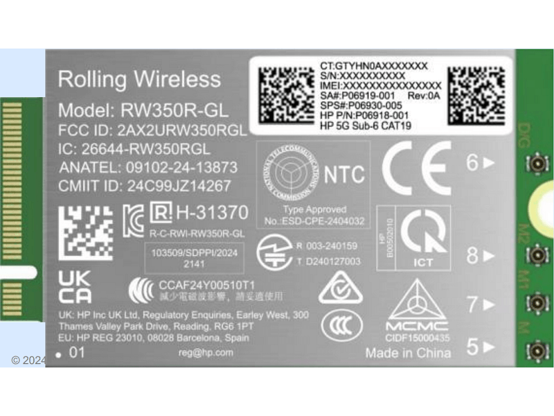 HP 5G Solution WWAN