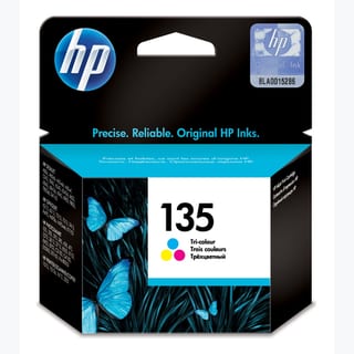 HP 135 Tri-Colour Inkjet Print Cartridge