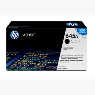 HP 645A Clj 5500 Black Print Cartridge