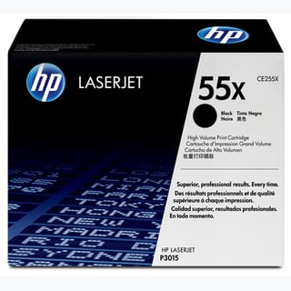 HP 55X HC Black Toner Cartridge