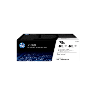 HP 78A 2-Pack Black Original LaserJet Toner