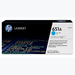 HP 651A Cyan Toner Cartridge