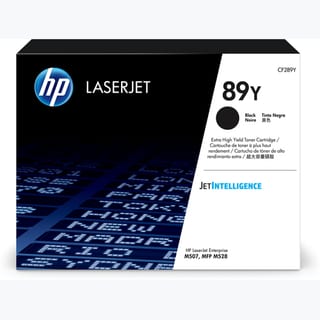 HP 89Y Black LaserJet Toner Cartridge