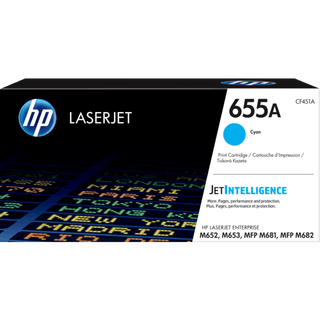 HP 655A Cyan Original LaserJet Toner