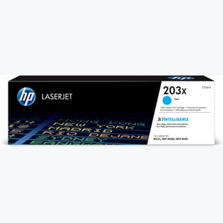 HP 203X Original Cyan LaserJet Toner Cartridge