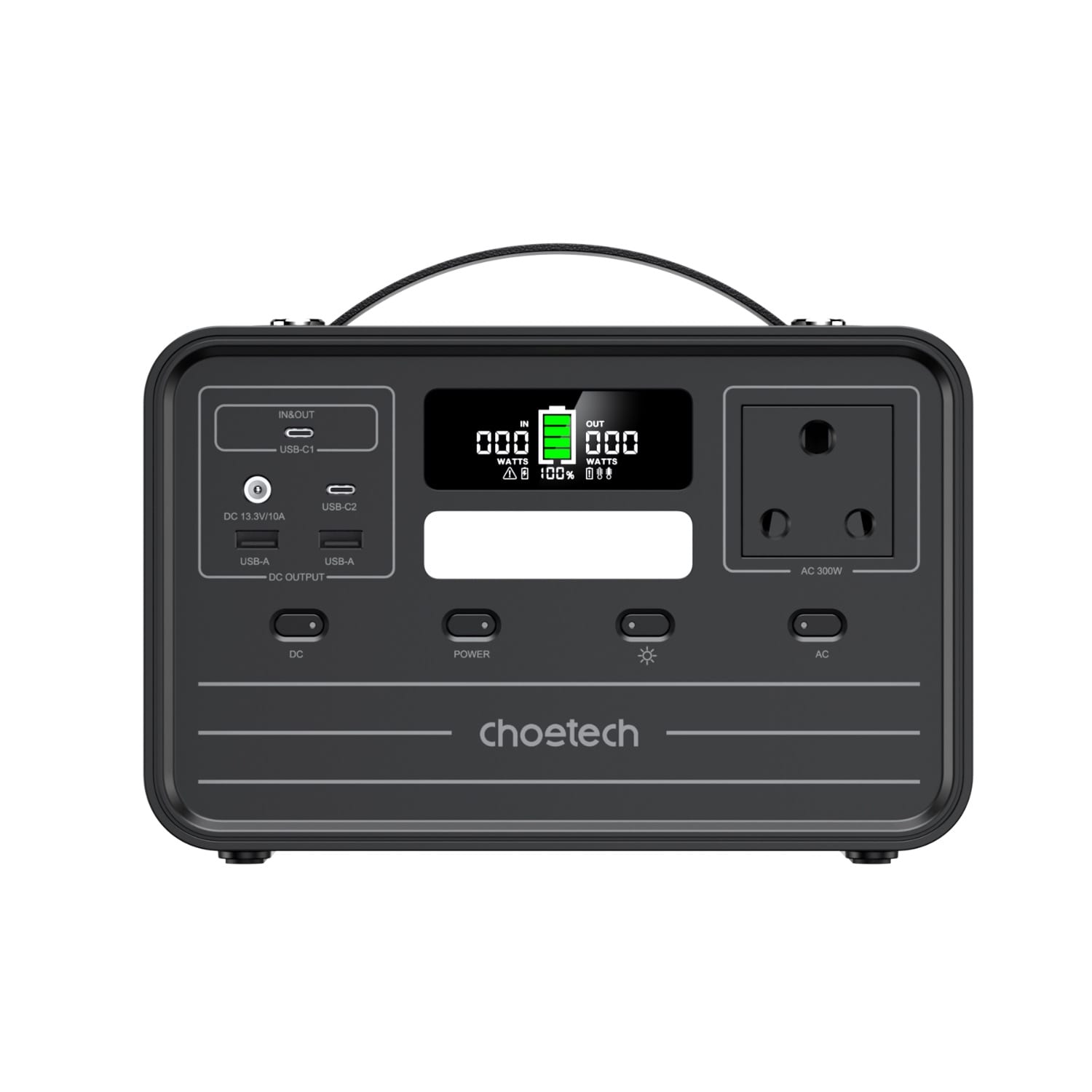 Choetech BS020 power station 300w-black