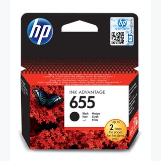 HP 655 Black Original Ink Cartridge