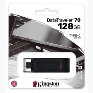Kingston 128GB USB-C 3.2 Gen 1 DataTraveler 70