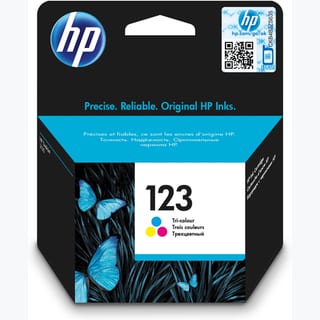 HP 123 Tri-Color Ink Cartridge