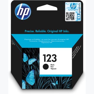 HP 123 Black Original Ink Cartridge