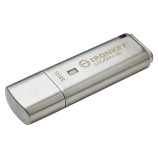 Kingston 32GB IronKey Locker Plus 50 AES Encrypted USBtoCloud